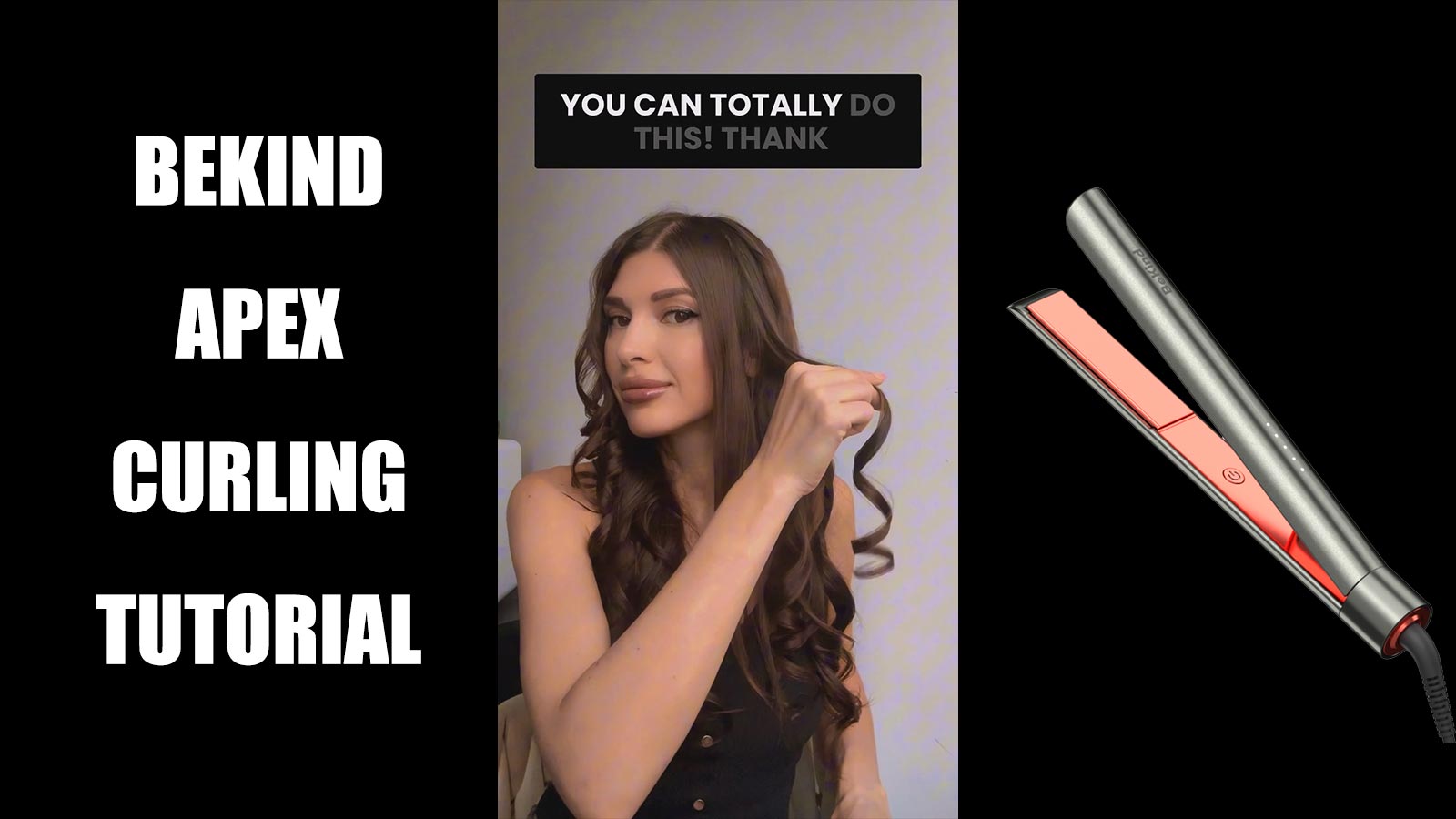 Amazon.com : Bekind Apex 2-in-1 Hair Straightener Flat Iron | 1